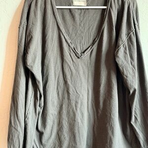 We The Free Nina v neck t shirt